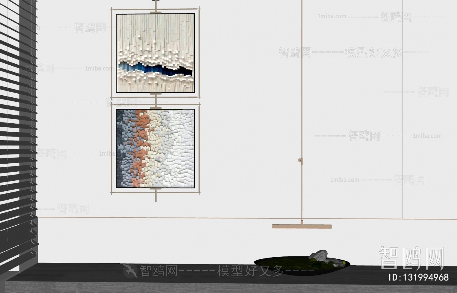 现代抽象装饰挂画