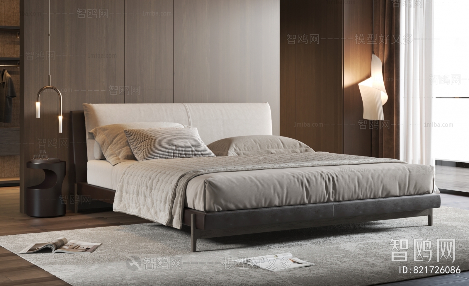 Modern Double Bed