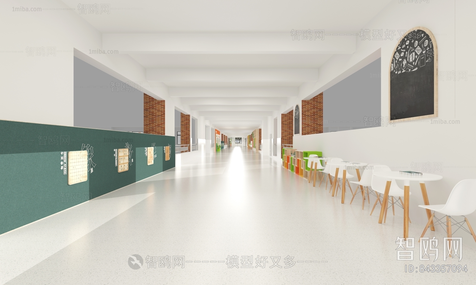 现代校园文化长廊