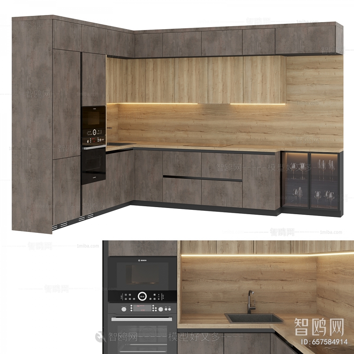 Modern Kitchen Cabinet