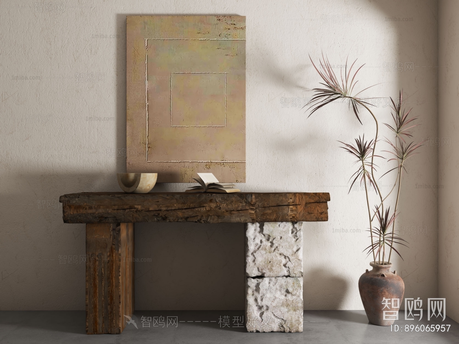 Wabi-sabi Style Table