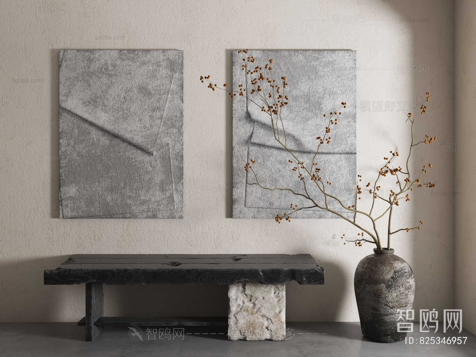 Wabi-sabi Style Painting