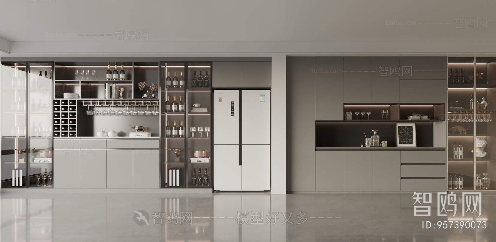 Modern Wine Cabinet