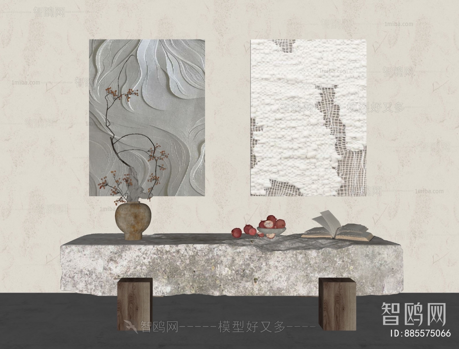 Wabi-sabi Style Painting