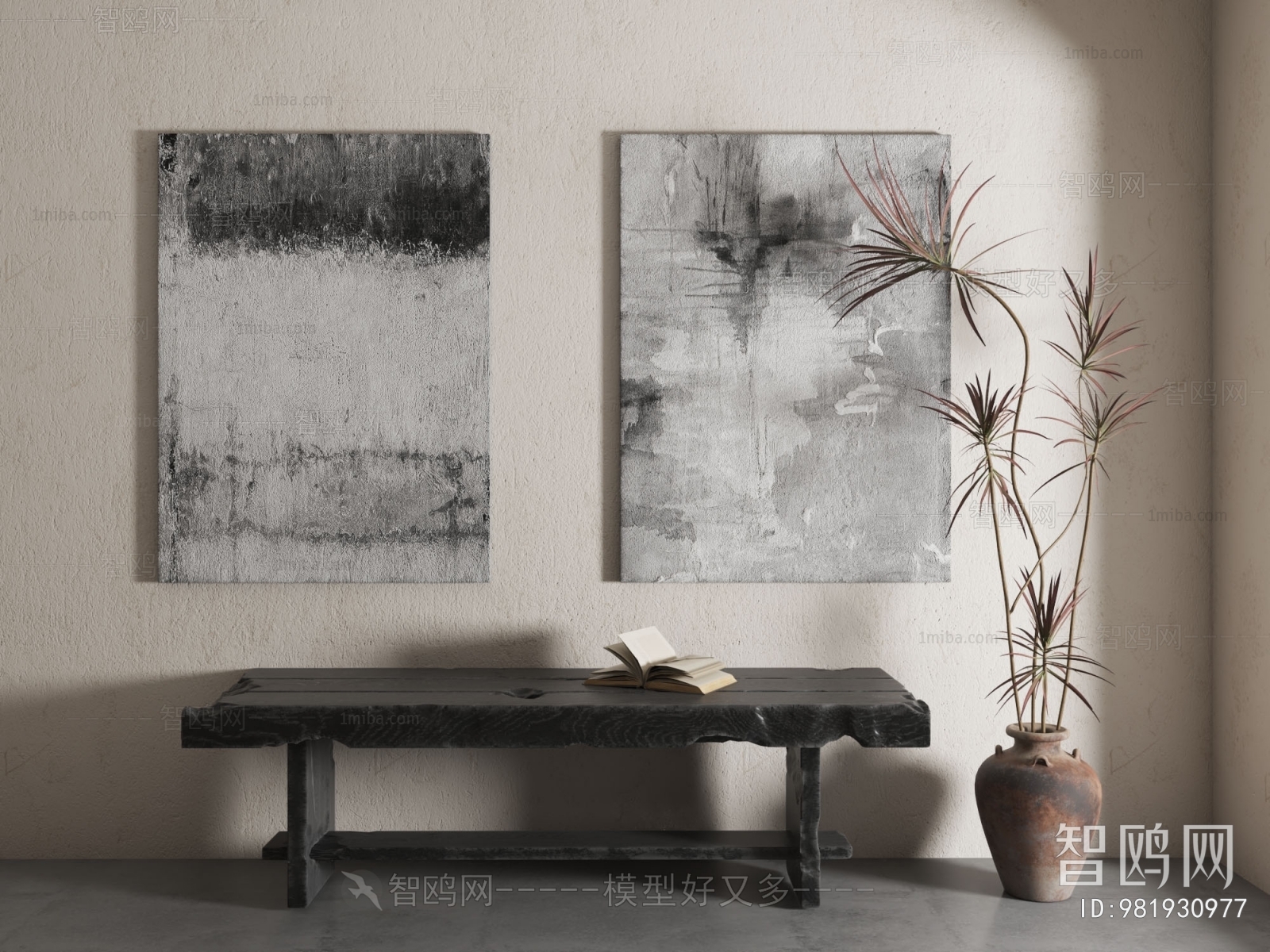 Wabi-sabi Style Painting