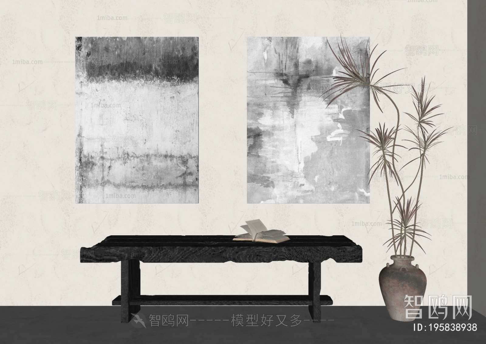 Wabi-sabi Style Painting