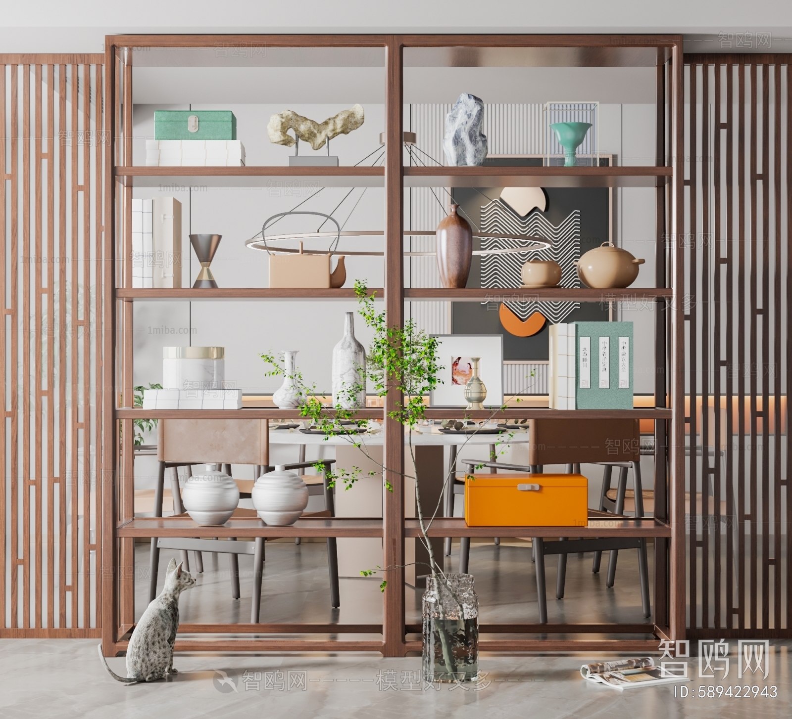 New Chinese Style Shelving