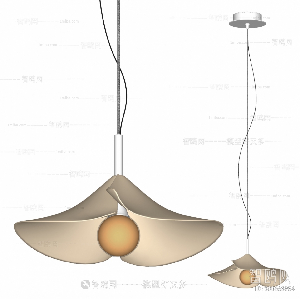 Modern Wabi-sabi Style Droplight