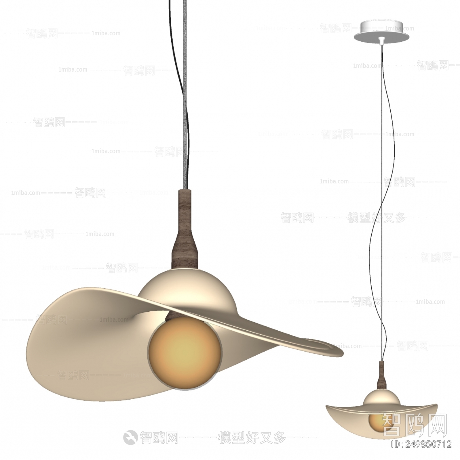 Modern Wabi-sabi Style Droplight