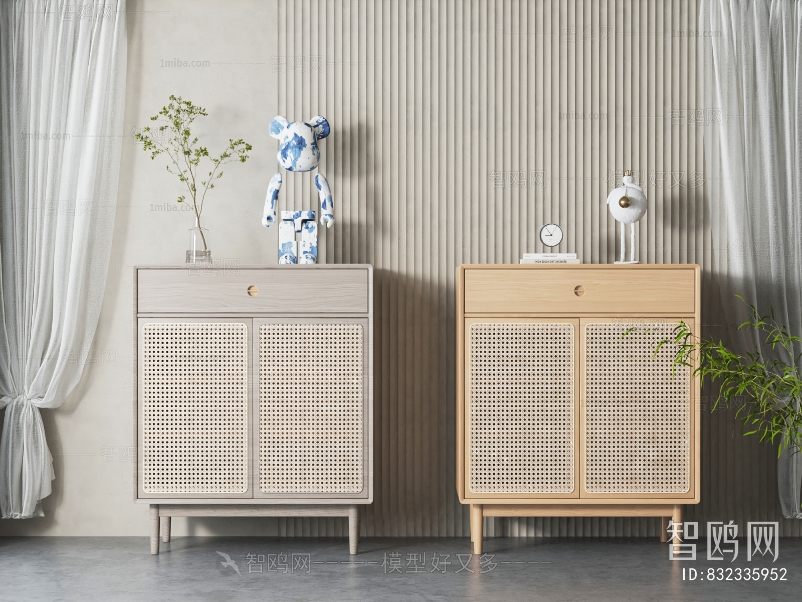 Modern Bedside Cupboard