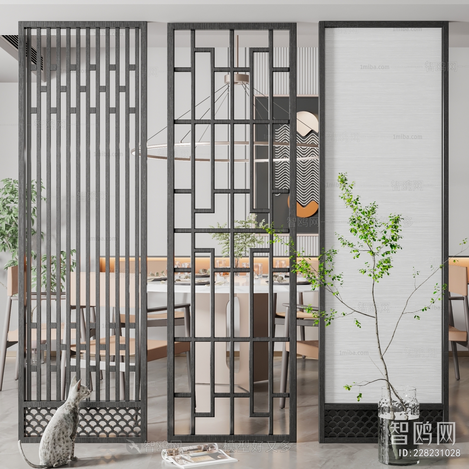 New Chinese Style Partition