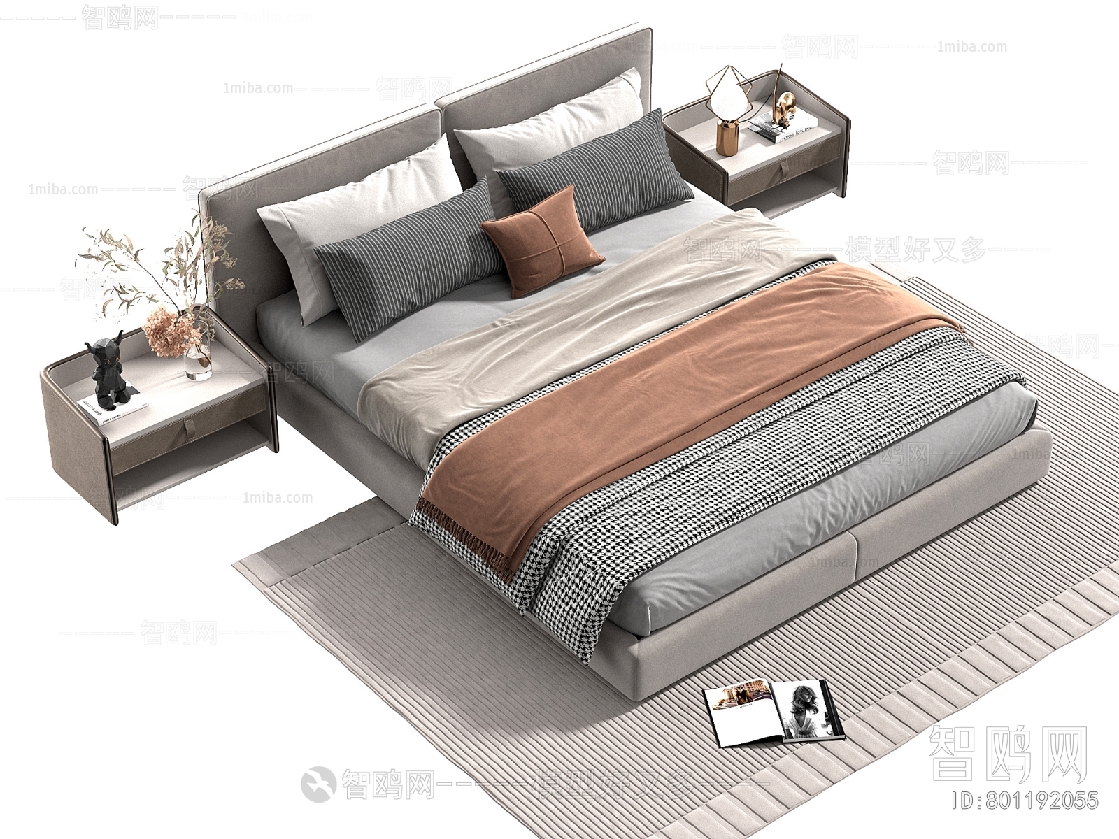 Modern Double Bed