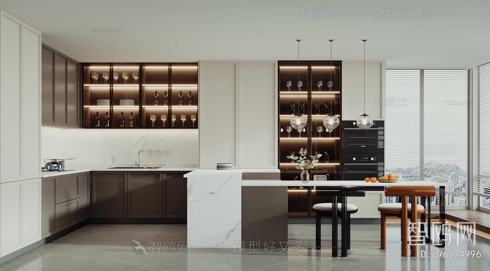 Modern The Kitchen