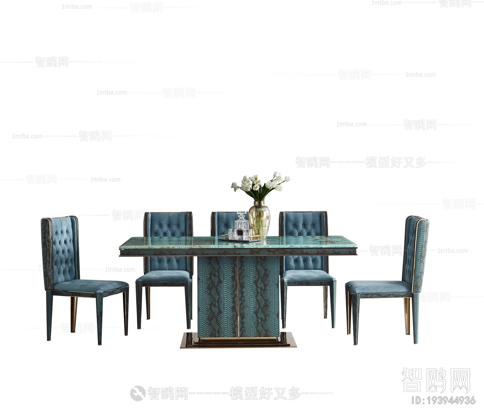 Modern Classical Style Dining Table And Chairs