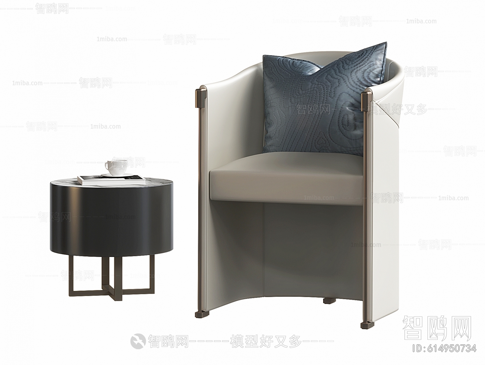 New Chinese Style Lounge Chair