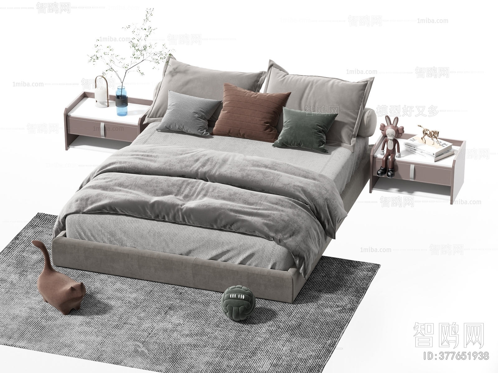 Modern Double Bed