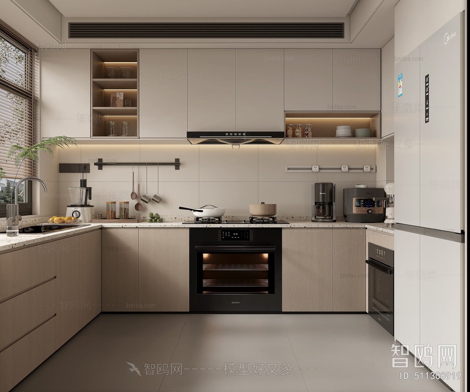 Modern The Kitchen