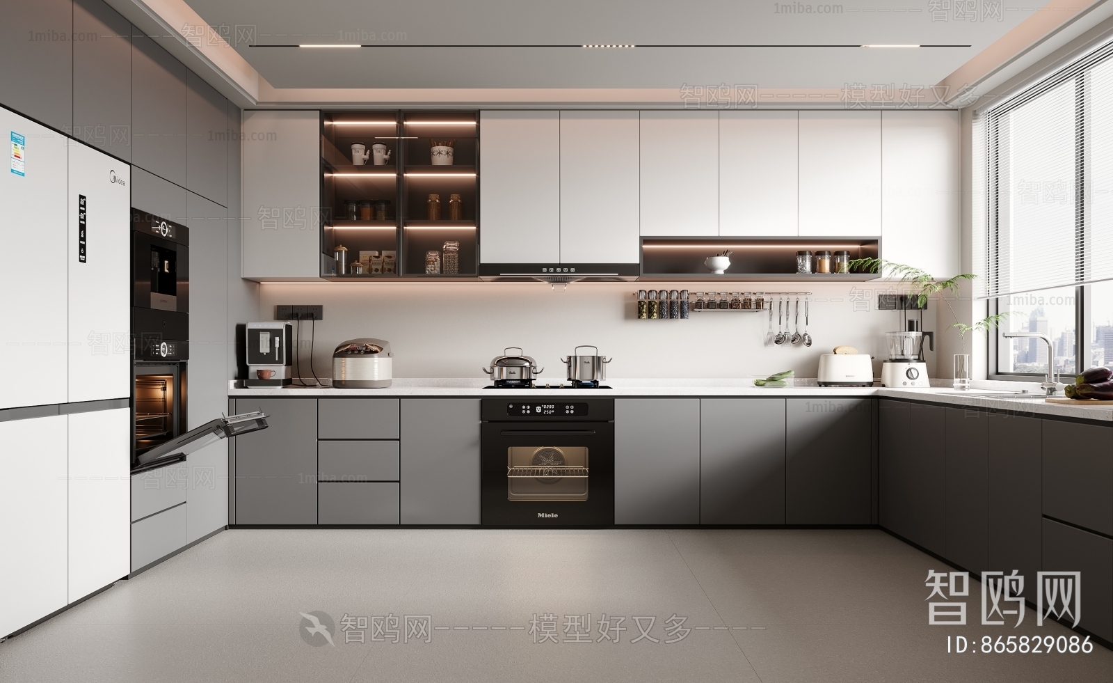 Modern The Kitchen