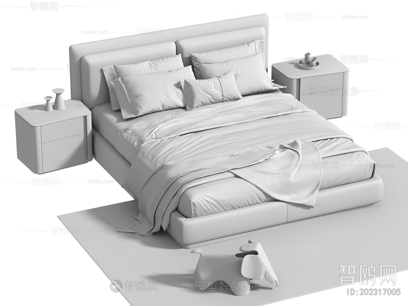 Modern Double Bed