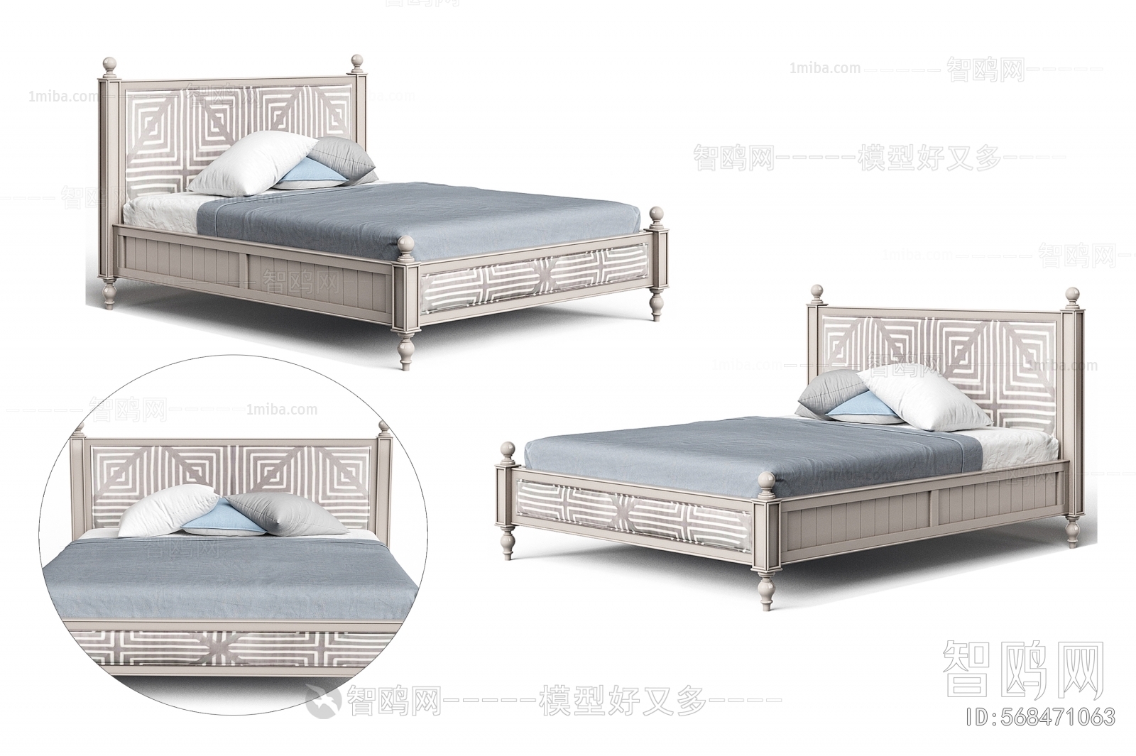 American Style Double Bed