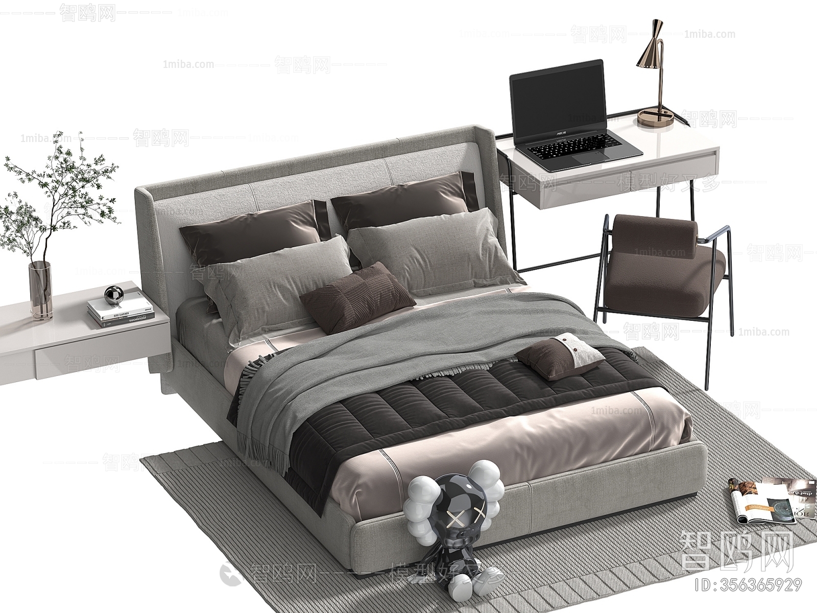 Modern Double Bed