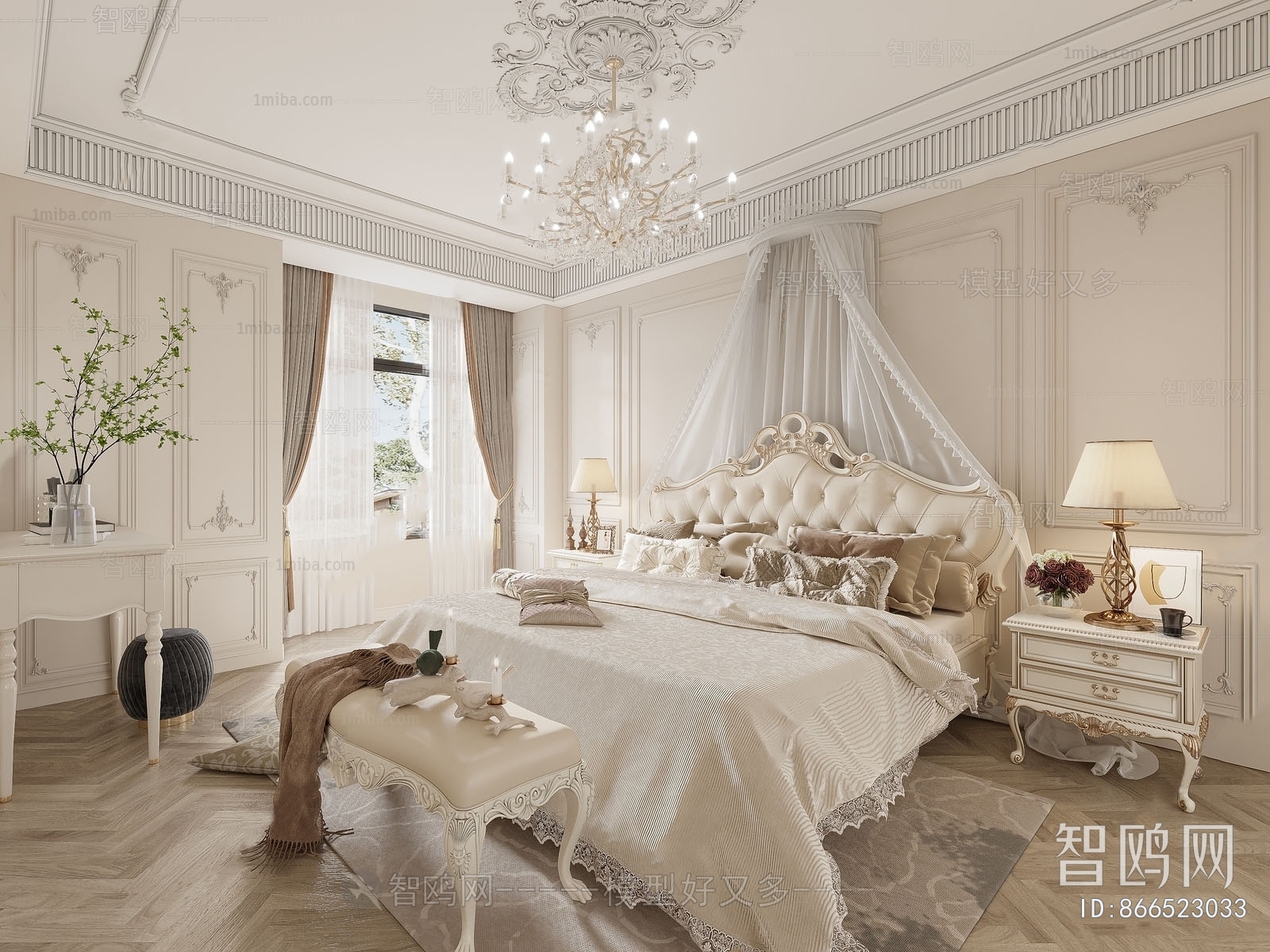 French Style Bedroom