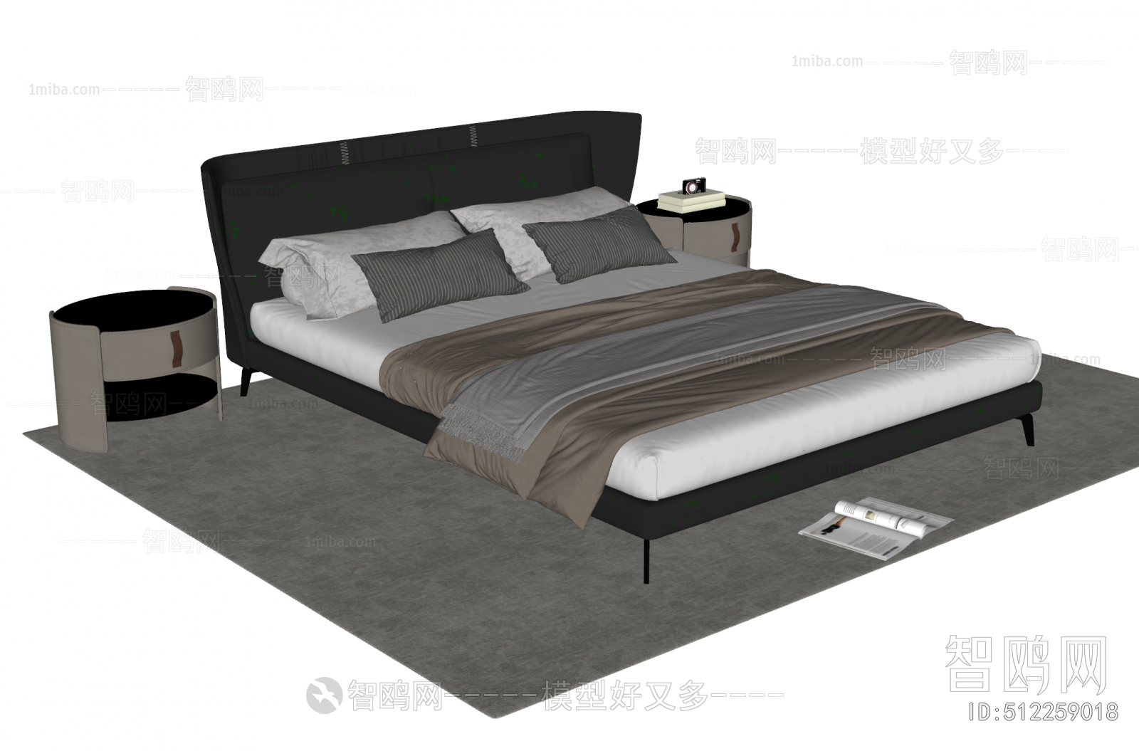 Modern Double Bed