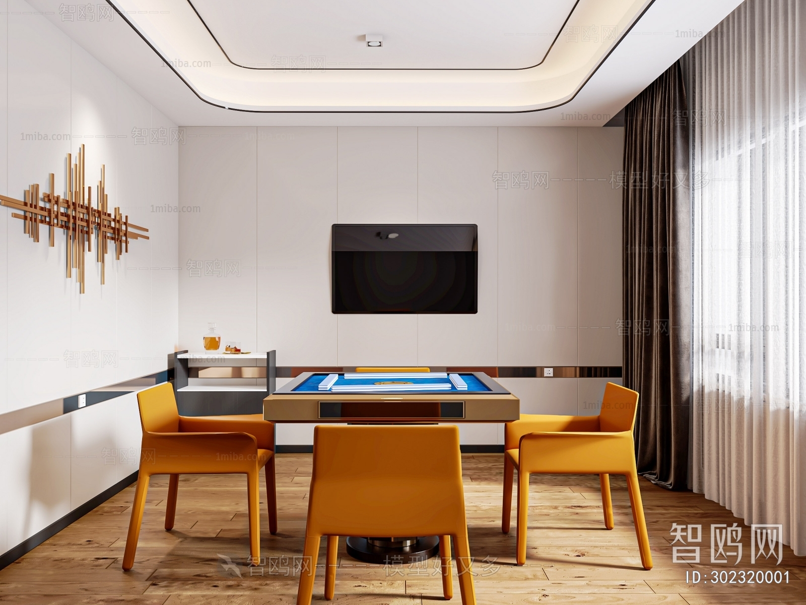 Modern Chess And Card Room