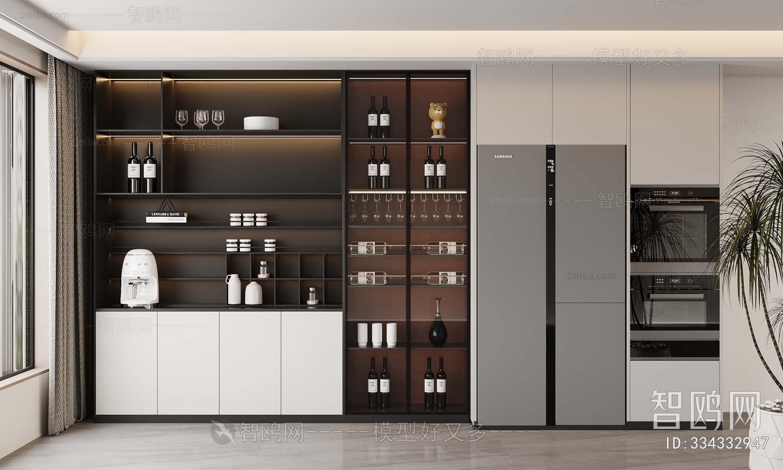 Modern Wine Cabinet