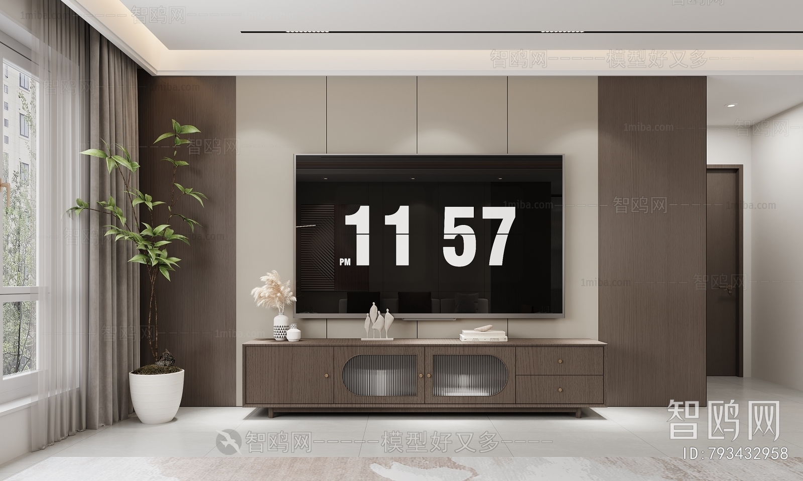 Modern TV Wall