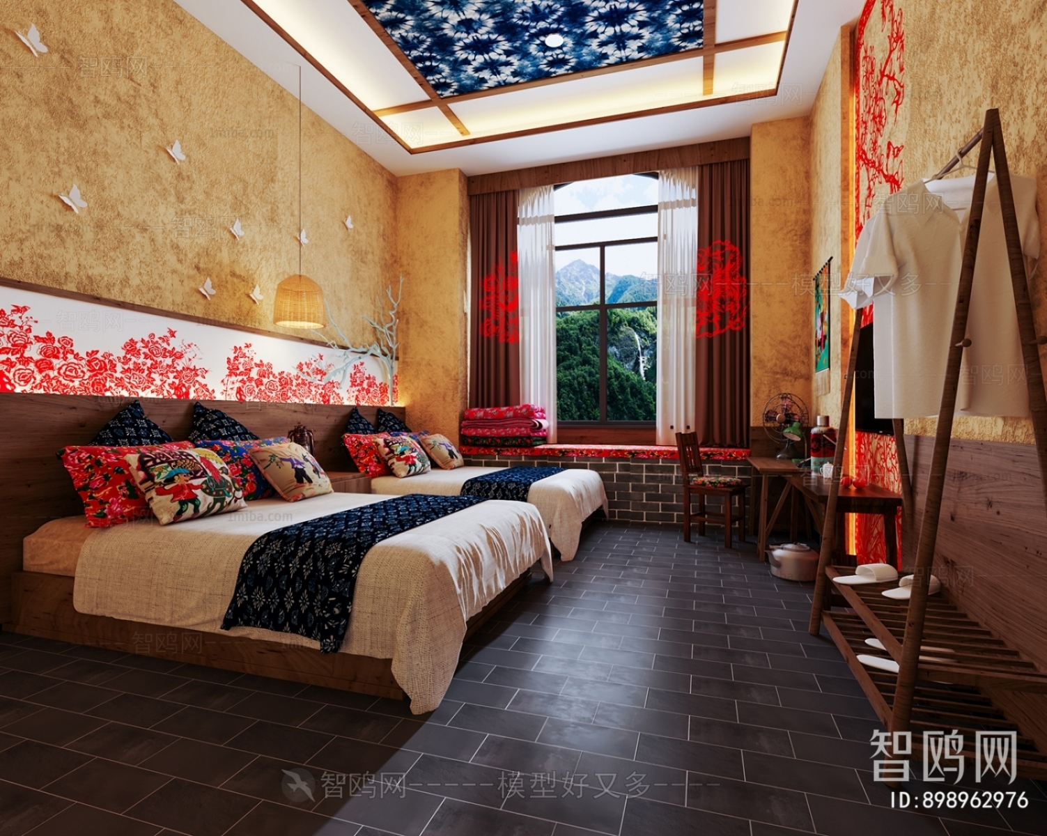 Chinese Style Guest Room