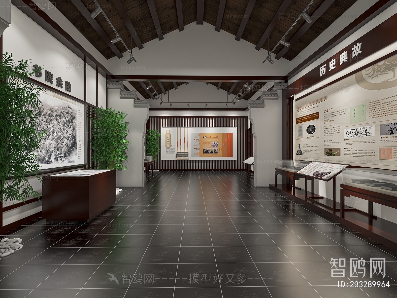 New Chinese Style Exhibition Hall