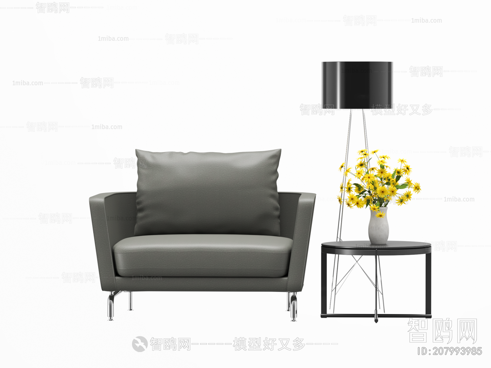 Modern Single Sofa