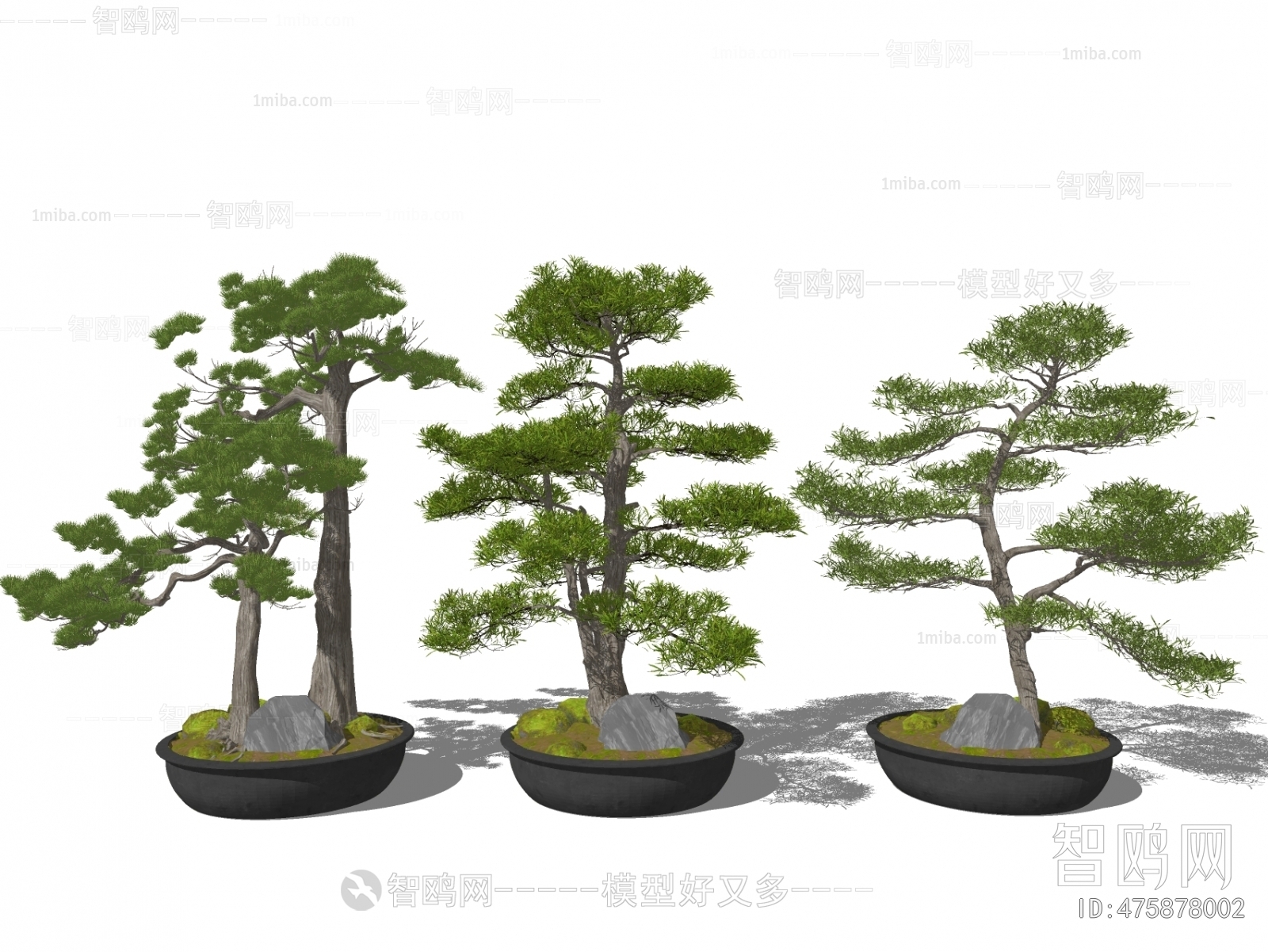 New Chinese Style Plant Landscaping