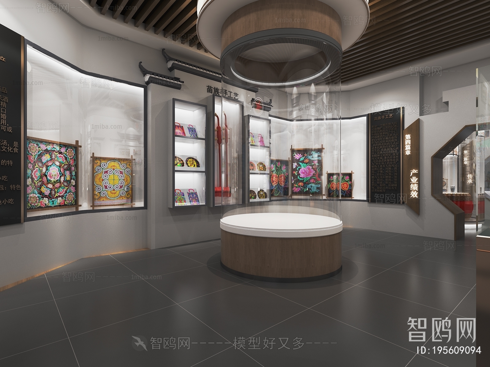 New Chinese Style Exhibition Hall