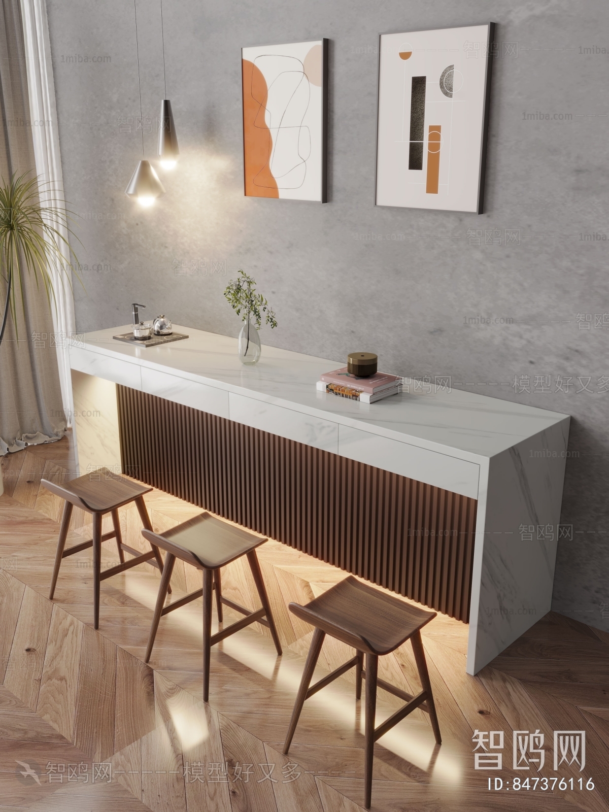 Modern Counter Bar