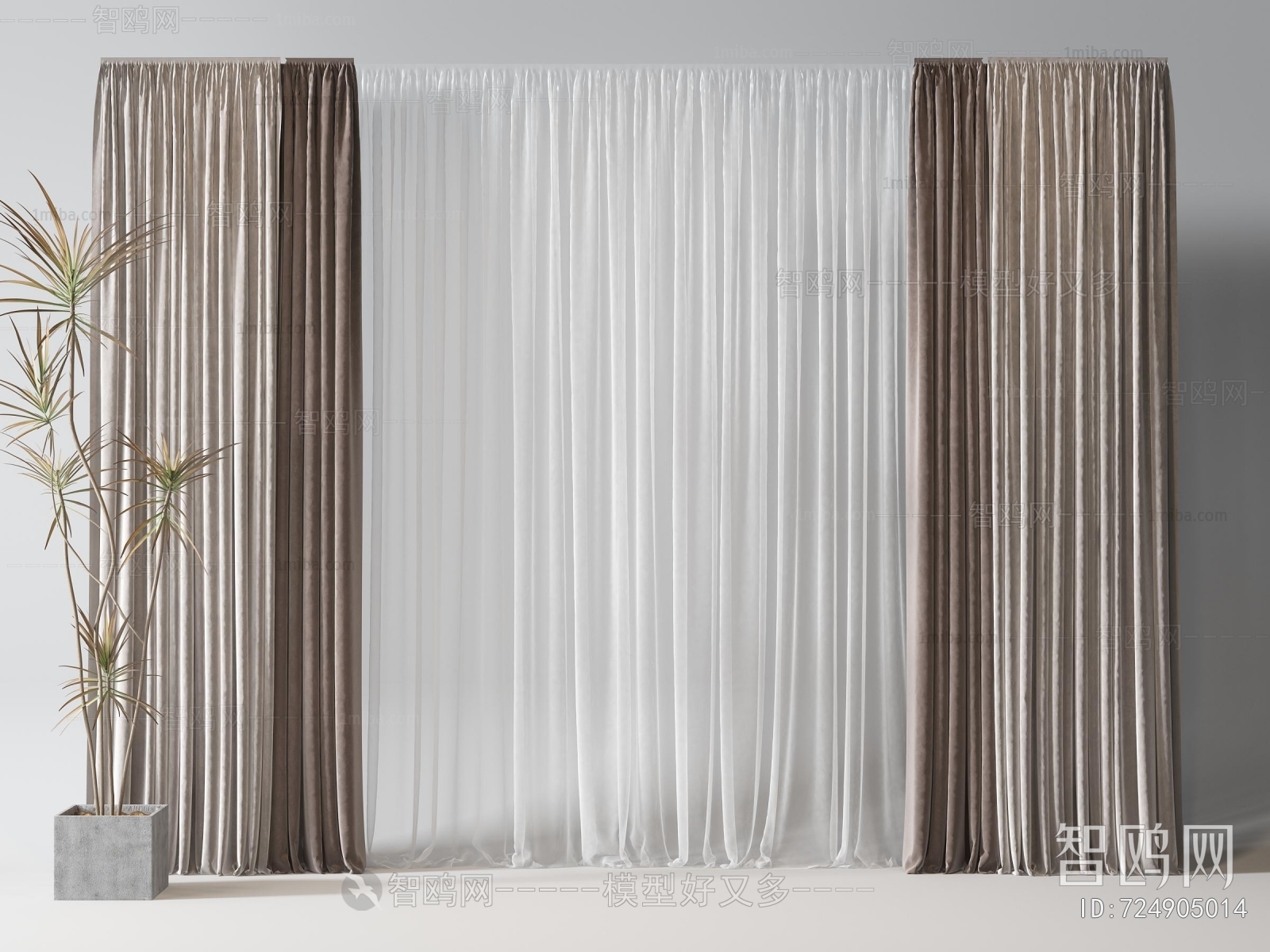 Wabi-sabi Style The Curtain