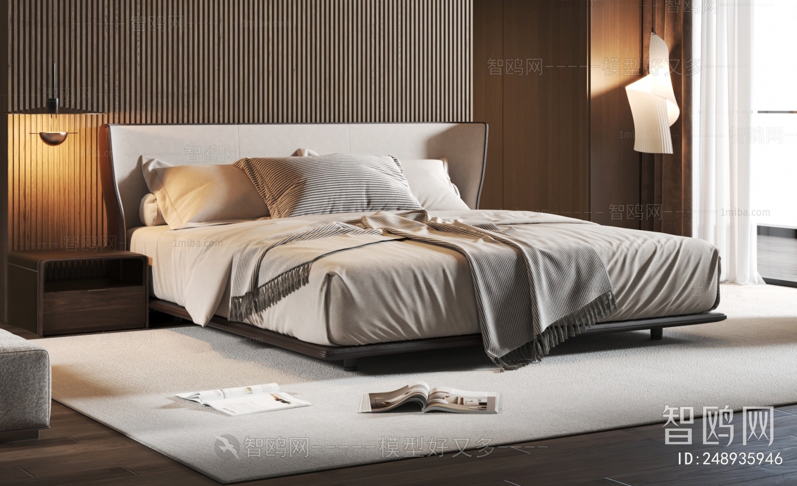 Modern Double Bed