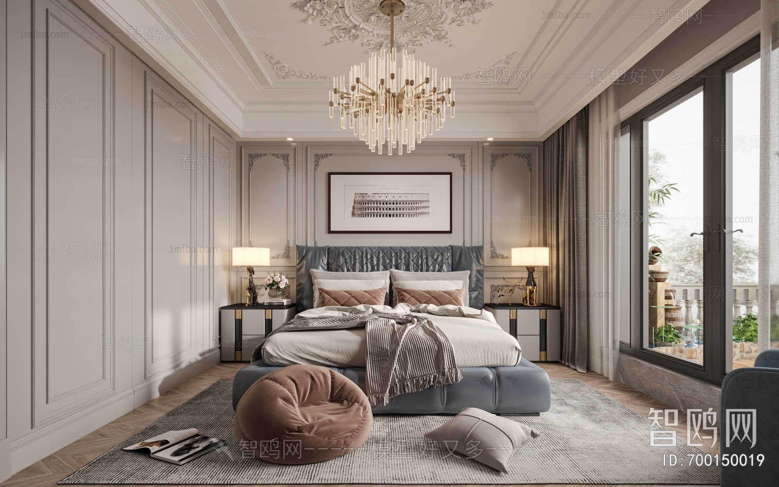 French Style Bedroom