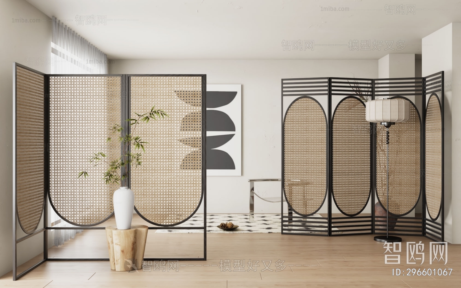 Wabi-sabi Style Partition