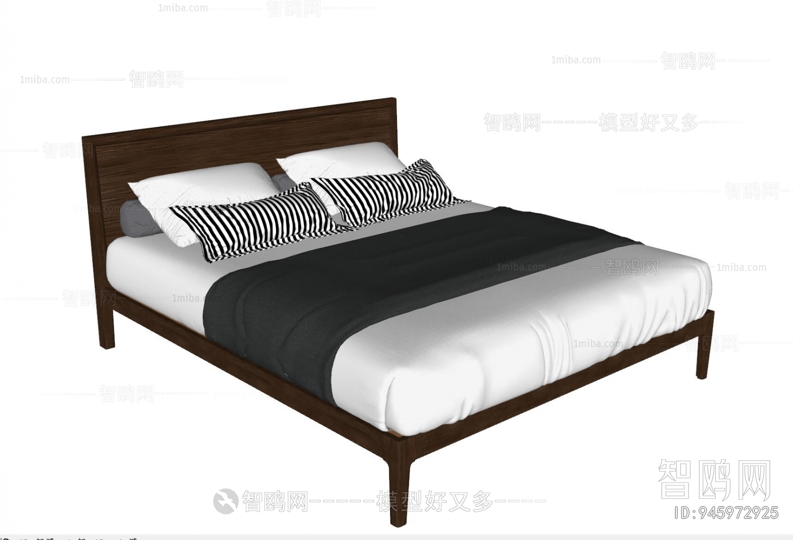 Modern Double Bed