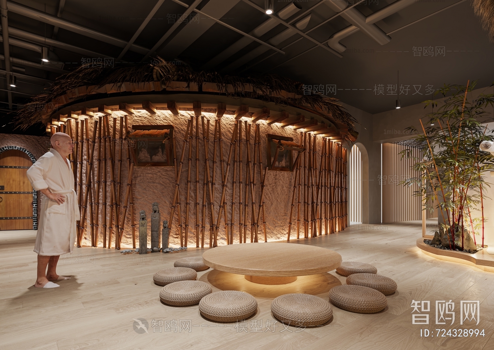 New Chinese Style Bath Center
