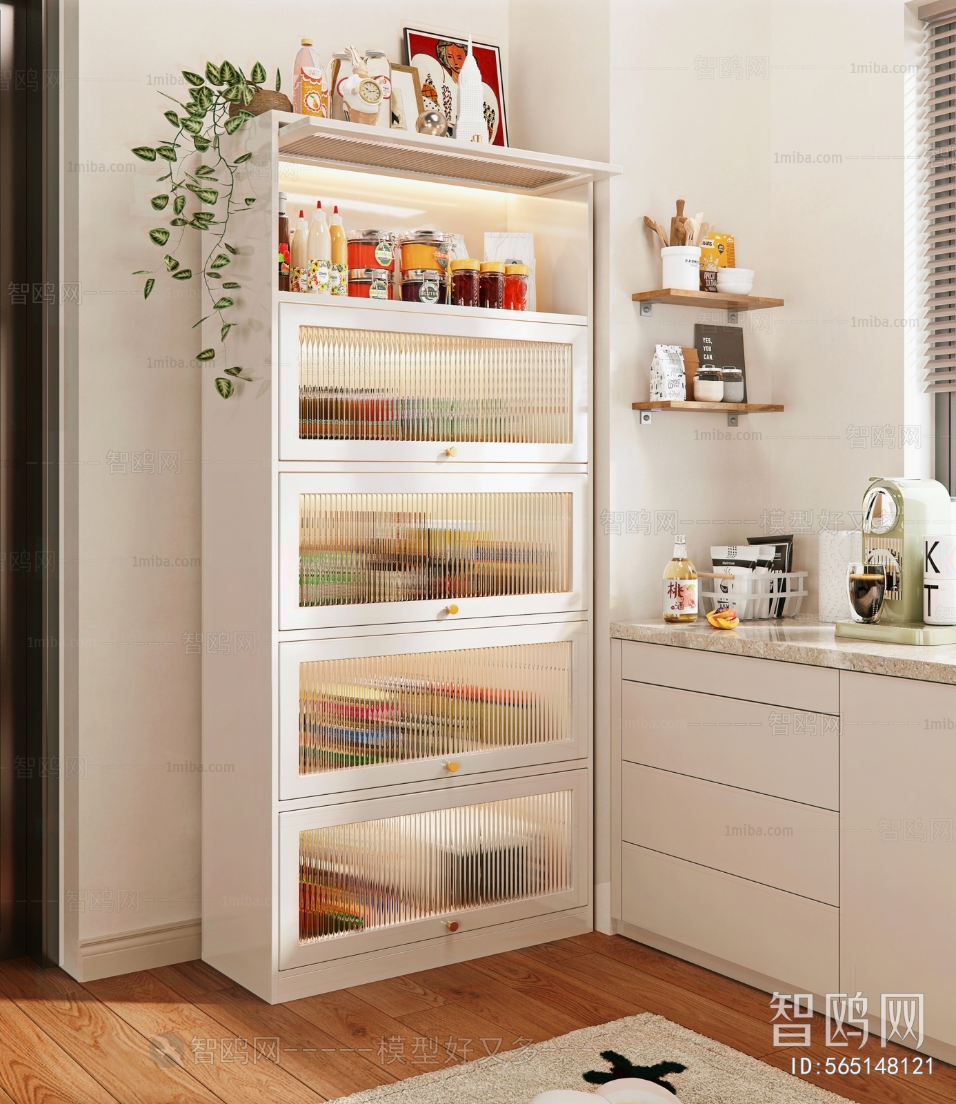 Nordic Style Kitchen Cabinet