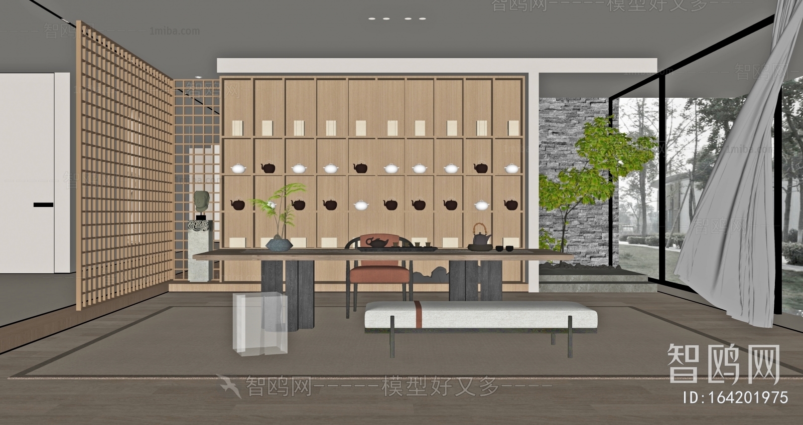 Modern New Chinese Style Tea House