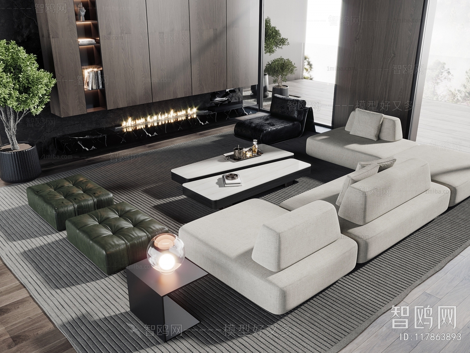 Modern Sofa Combination