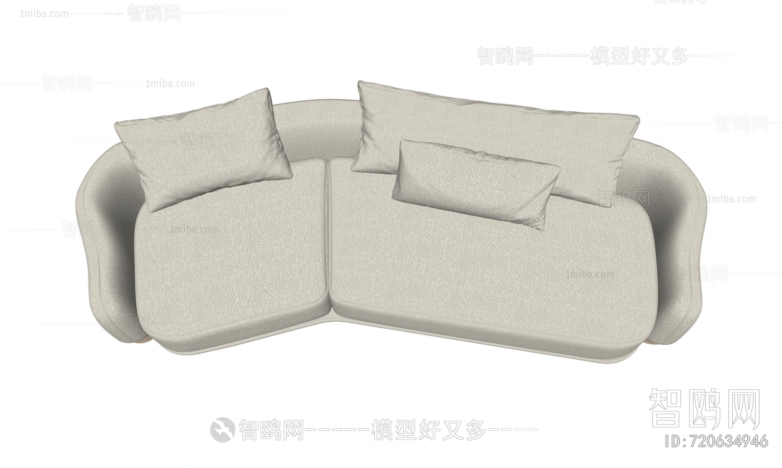 Modern Three-seat Sofa