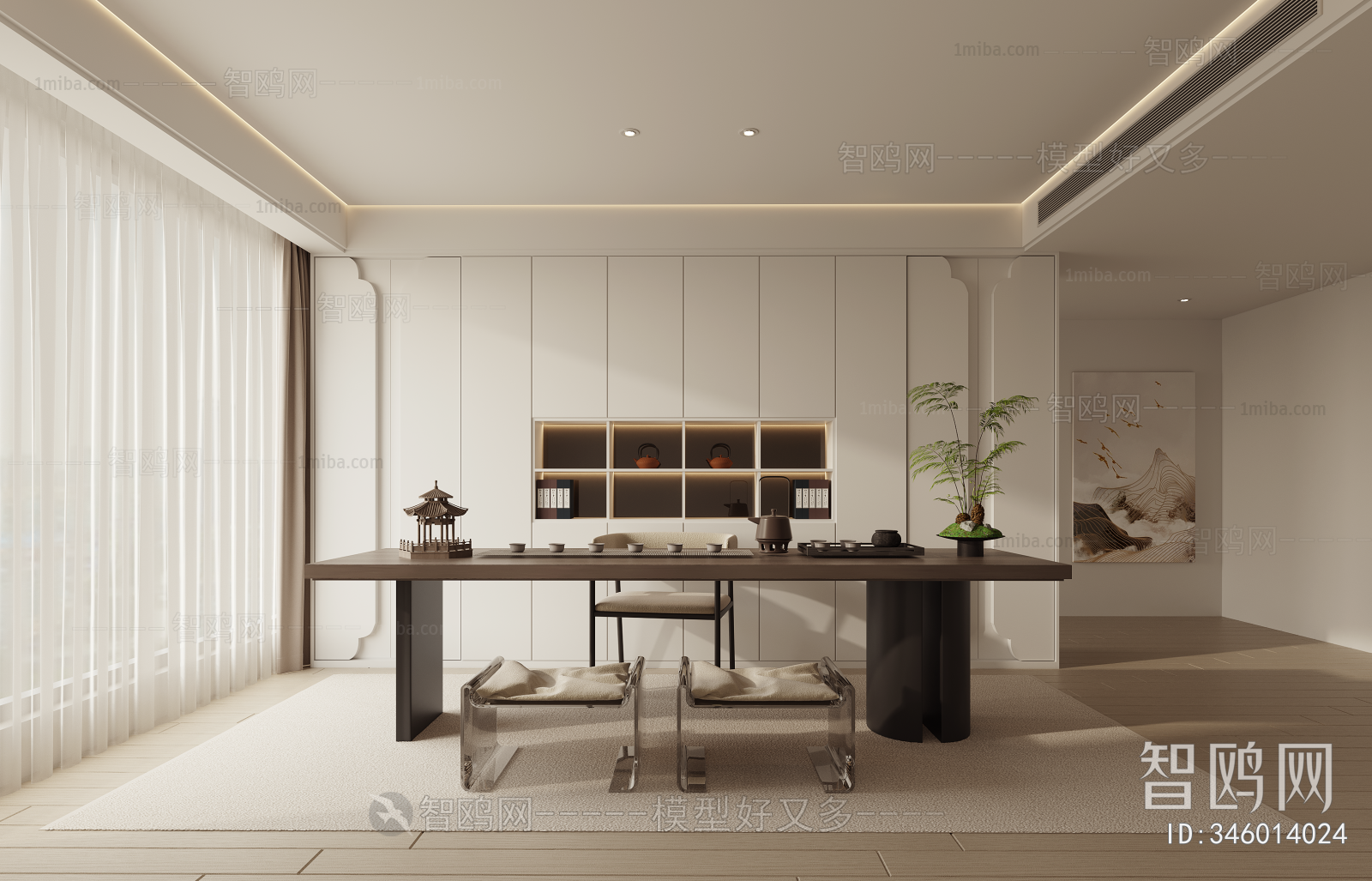 Modern New Chinese Style Tea House