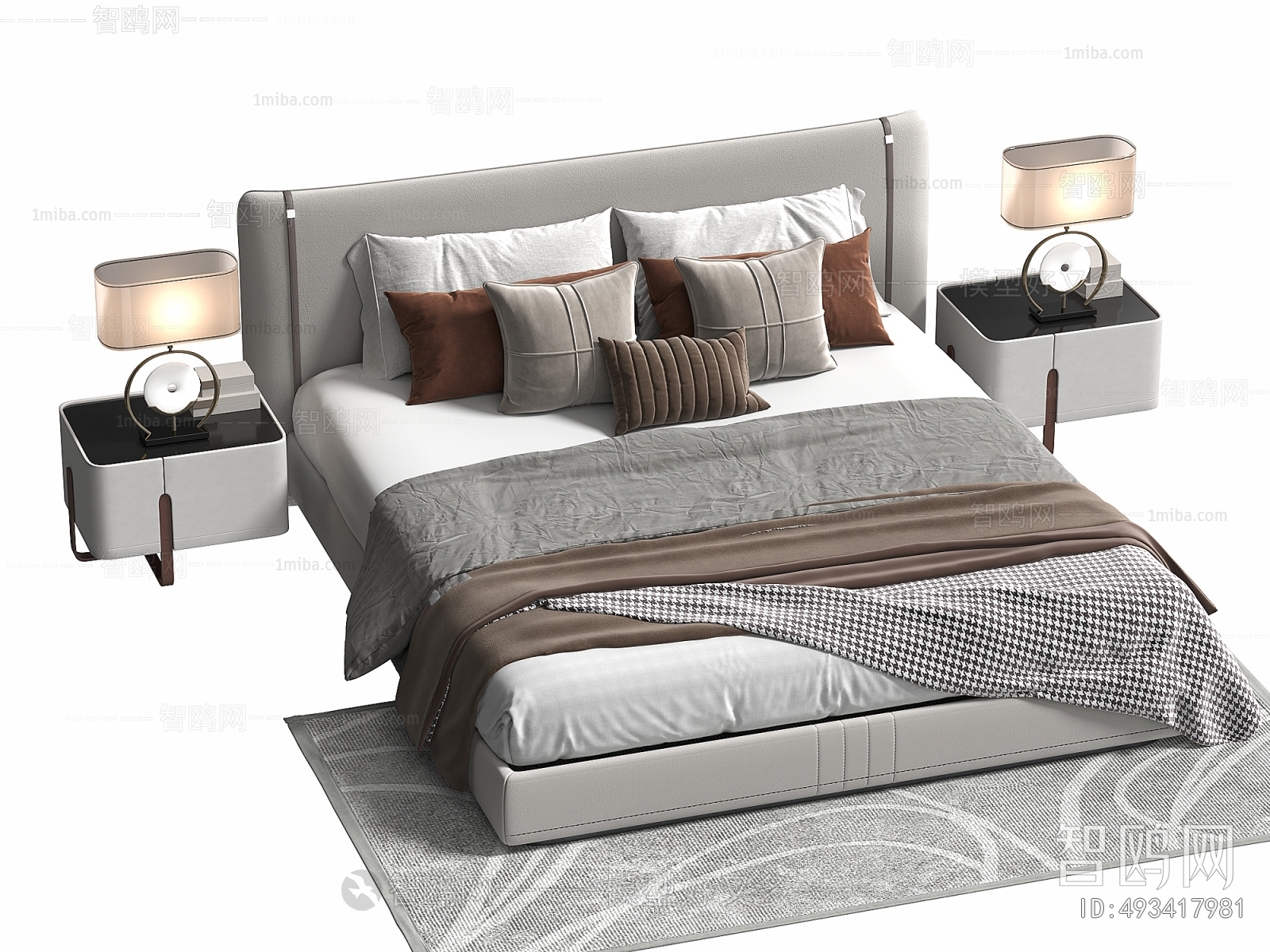 Modern Double Bed