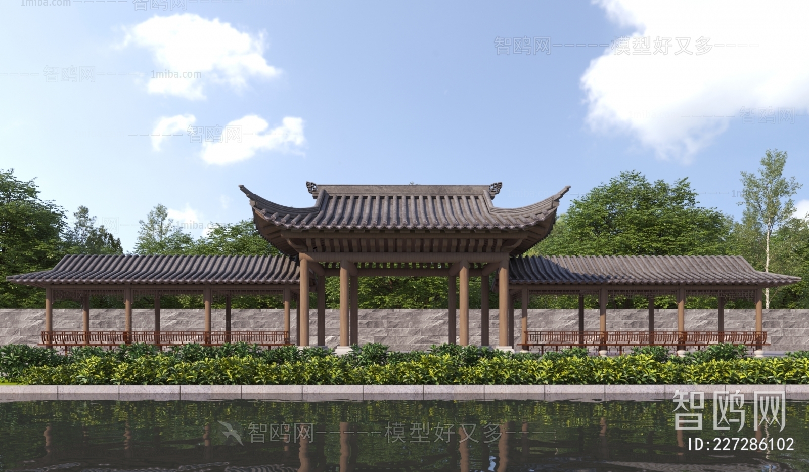 New Chinese Style Pavilion