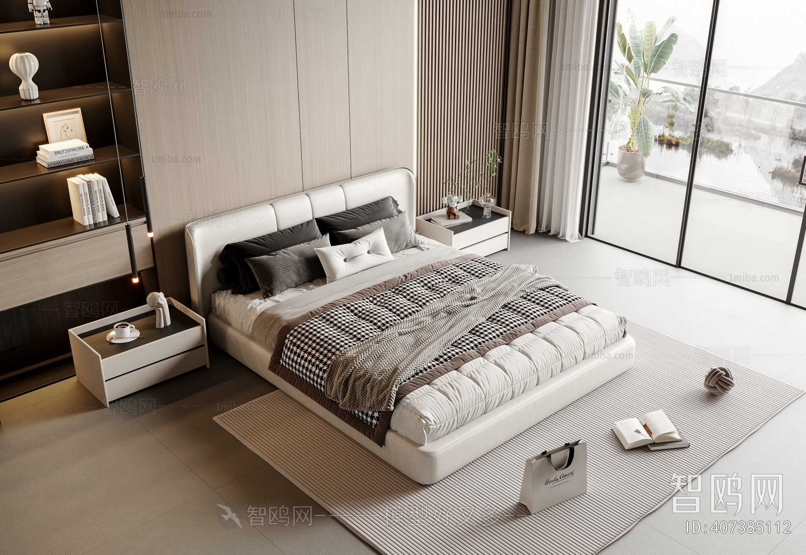 Modern Double Bed